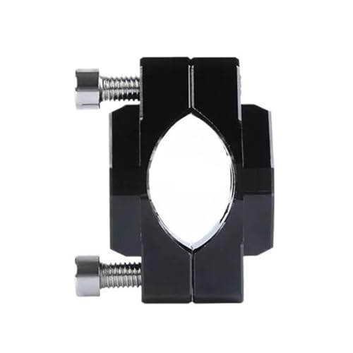 Soporte para faros delanteros de barra luz abrazadera de parachoques de moto clip auxiliar rojo