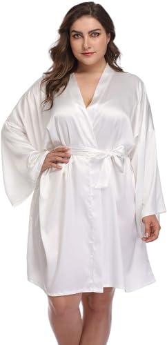 Women Satin Robe | Double Belted | Side Pockets | Frictionless Satin | Retains Body Moisture | Reduces Hairfall | Nightdress | Nightgown | Mid Length | Luxury Vibes