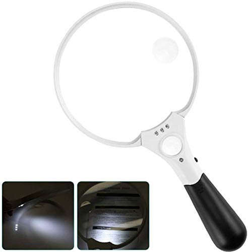 Lunettes de Loupe à LED pour lecture et réparations de précision - 2