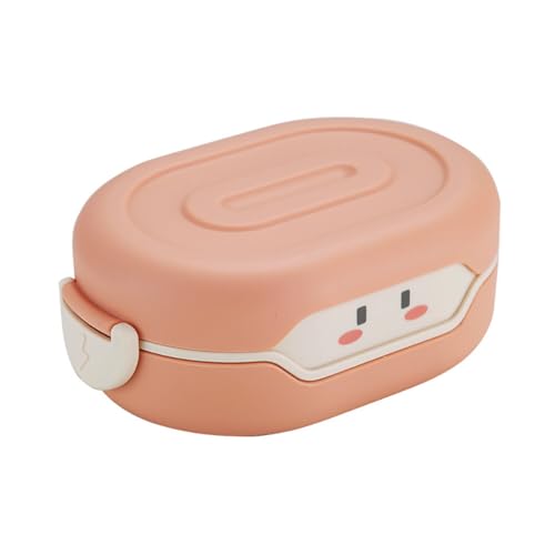 Kawaii Bento Box Kinder,780 ml Bento Lunchbox für Kinder,Brotdose Kinder mit Fächern,BPA-frei & Spülmaschinenfest ,Kindergarten Lunchbox Vesperdose für Mikrowellen Spülmaschinen für Schule und
