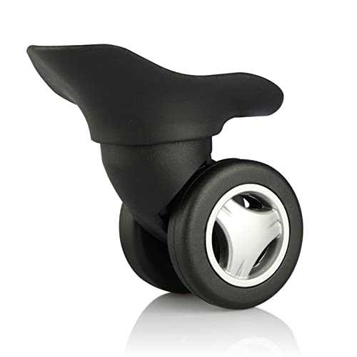 Luggage Wheels,Universal Luggage Casters,1 Pair Luggage Wheel Replacement Spare Spinner Caster for Suitcase Wheel Repair (W023)2