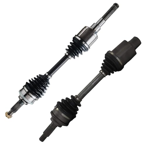 Image of Detroit Axle - Front CV Axles Suspension Kit for Ford 2005-2008 Escape Mazda Tribute Mariner 2 CV Axles 2 Lower Control Arms Ball Joint 2 Struts Coil Spring 2 Outer Tie Rods 2 Sway Bars Replacement