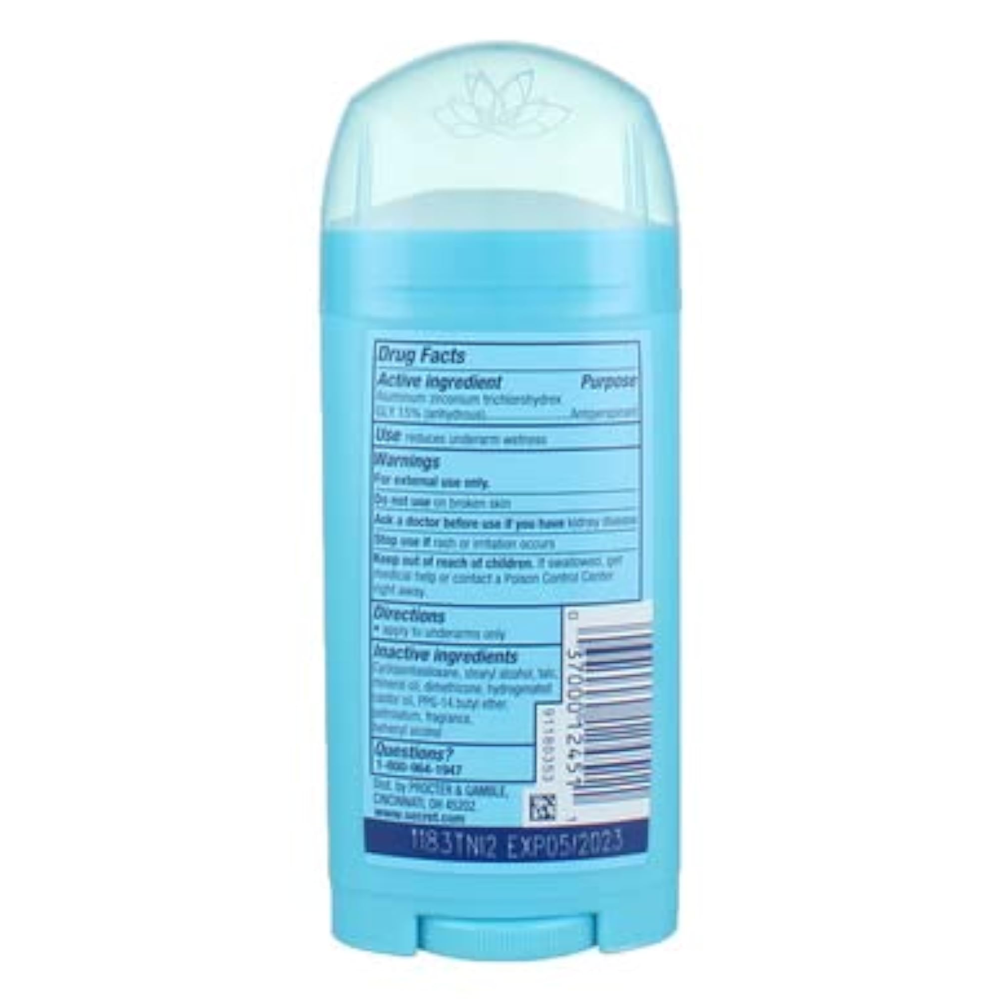 WIDE SOLID POWDER FRESH 2.7oz stick 12 pack