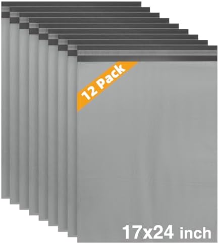 Shipping Bags For Clothes Grey Postage Postal Mailing Parcel Bags - Strong Self Seal Poly Plastic 6 In X 6 In Envelope Bags & Poly Mailers - Foto 10