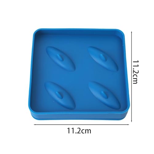 Molde de silicona para hielo en forma de tiburón 3D miniatura 2