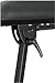 K&M Konig & Meyer 14047.000.55 Performance Pneumatic Stool | Easily Adjust Height/Angle of the Ergonomic Set /Footrest | Professional Grade for all Musicians | German Made | Black Imitation Leather