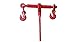 (Set of 2) 5/16â€œ â€“ 3/8â€œ Chain Ratcheting Load Binder Boomer Tie Down Rigging 0900149-2