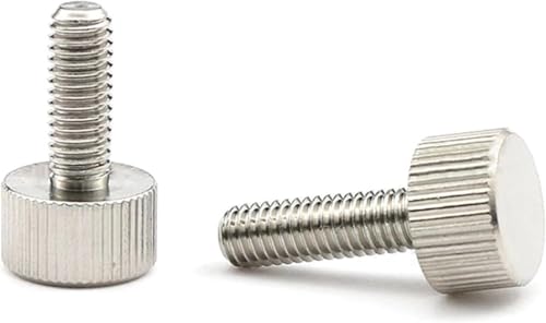 Vis moletées de réglage fixation M3 M4 pour composant manuel