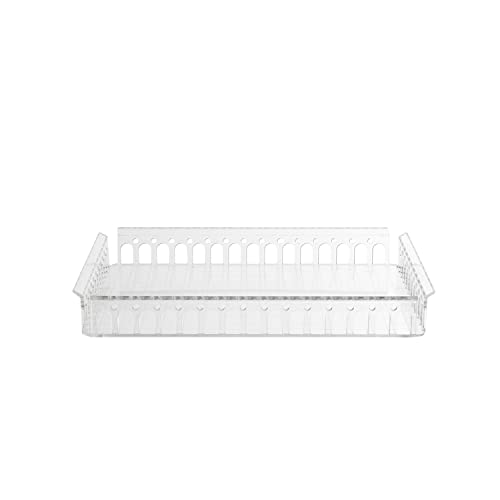 Kartell Piazza, Vassoio, Cristallo, L 48 x W 37 x H 6 cm