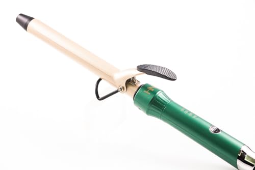 Image of HNK Professional Green EMERALD 19MM Hair Curler with Digital Temperature Control - Fast 15 Sec Heat Up | Instant Heat Recovery | Soft Touch Grip | 3m Swivel Cord | Available in 8 Barrel Sizes (9mm-32mm)