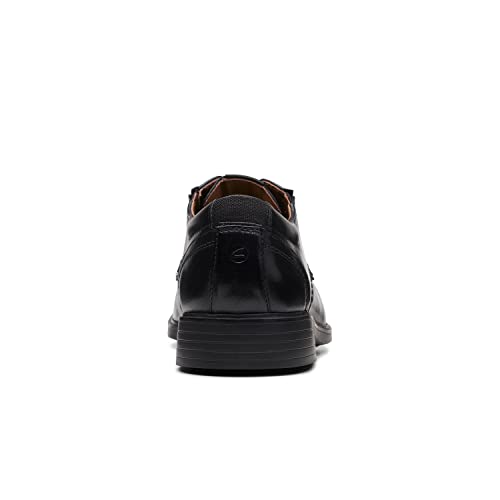 Image of Clarks Mens 26167892-black Leat Uniform Dress Shoe
