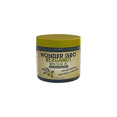 Wonder Gro Bergamot With Olive Oil Hair & Scalp Conditioner 12Oz