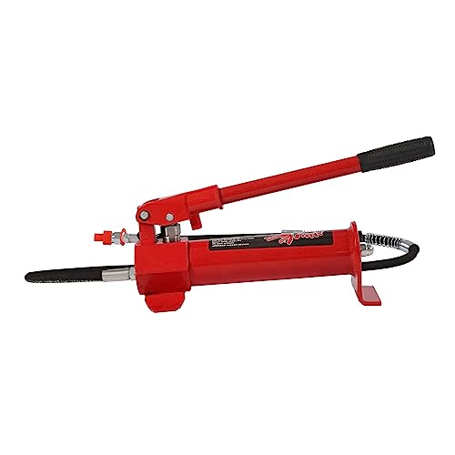 4T Porta Power Pump?Porta Power Pump Hydraulic Hand Pump Jack Portable Mini Hydraulic Lifting Cylinders Hydraulic Floor Jack Manual Low Profile Jack for Automotive,Heavy Equipment Repair
