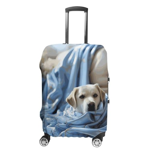Housse de bagage pour chien taille L élastique et lavable pour valise de 48 à 81 cm