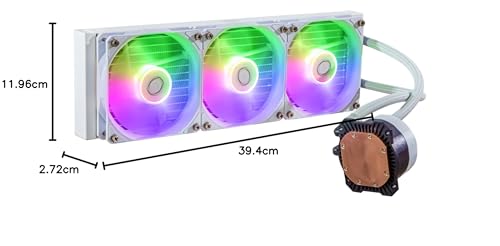 Cooler Master ML360L Core ARGB CPU Liquid Cooler - White | Support Intel & AMD Processor - LGA1700, LGA1200, LGA1151, AM5, AM4 | Gen S Dual Chamber... - Image 6