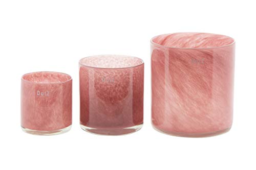 DutZ Cylinder C1 |Cranberry | Glas | mundgeblasen | Windlicht | Vase |...