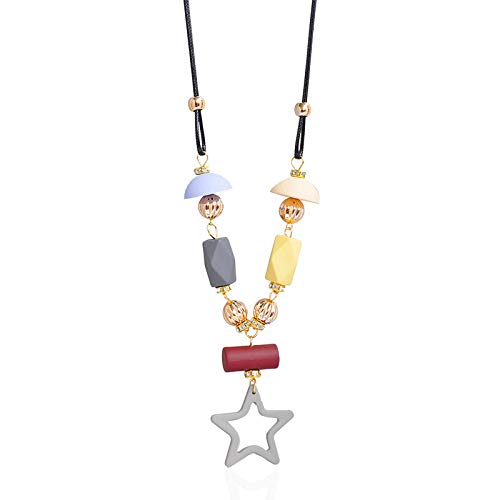 Collier Lady pendentif cartoon résine un cadeau d'anniversaire original pour elle