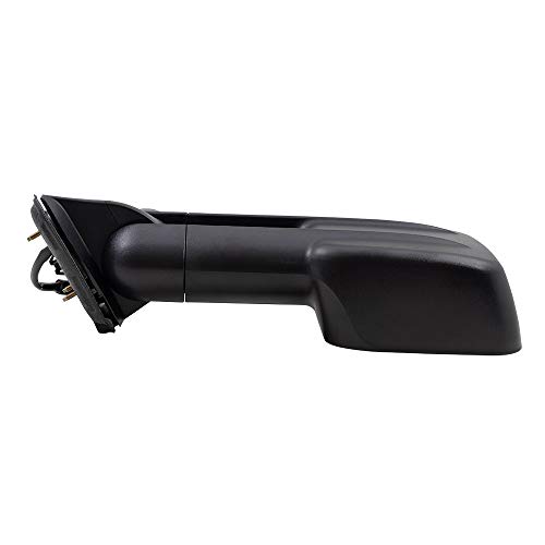 Brock Replacement Driver Power Performance Upgrade Tow Mirror Heated Manual Telescopic Tow Arms Compatible With 1999-2002 Silverado Sierra Pickup Truck #TOP6