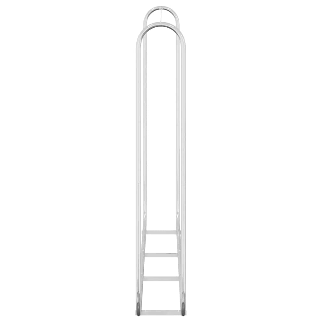 Homgoday Drzewa opałowe z drutem stalowym 200x25x150 cm Stal ocynkowana