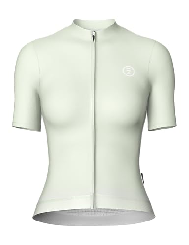 INBIKE Maillot Cyclisme Femme Velo Route Cycliste Vetement Tenue VTT Respirant avec Poches Plein Air Ete Respirant Elastique Ensemble Montagne Jersey Claire...