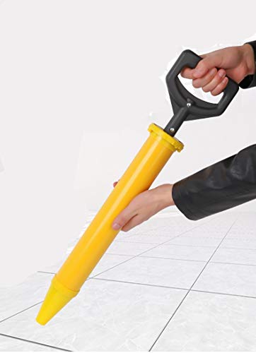 AIITLLYNA Voegenpistool voor mortel, multifunctioneel ABS roestvrij staal Caulking Lime Gun Cement Pomp, cementvulling Gereedschap met 5 sproeiers - Afbeelding 3