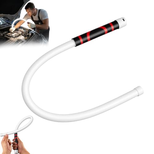COCEQUC Flexible LED Work Light 27 Bendable LED Flashlight Stick with High Lumen & 3 Brightness Modes Rechargeable Waterproof Light for Mechanics Car Repairs Inspections & Tight Spaces
