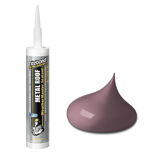 Titebond WeatherMaster Metal Roof Sealant 61201 Brown 9.5 Oz.