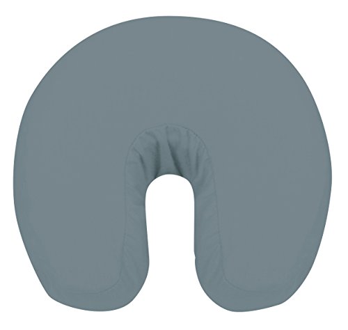 Microfiber Face Rest Cover by NRG - Premium Microfiber Massage Table Head Rest Covers - 100% Double Brushed Polyester - Lightweight, Soft as Silk - Wrinkle Resistant - 13