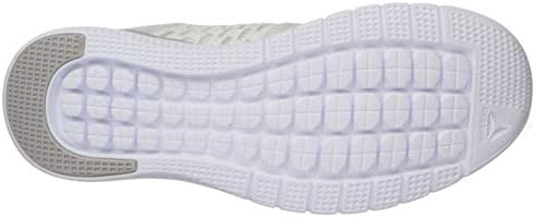 Reebok Women's Print Prime Runner Sneaker, White/Steel, 8 M US | Image 3
