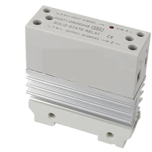 Relais à semi-conducteurs monophasé SSR 80A avec isolation renforcée pour ligne AC