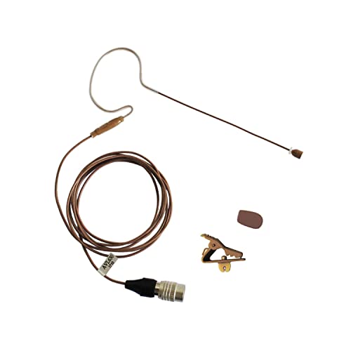 Av-Jefes Avl-630Cc-H4P Cocoa Color Earhook Mini Headset Microphone For Audio Technica #TOP2
