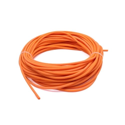 flexiable rubber 3 meter 5 meter Natural Latex Rubber Tube for Outdoor High Elastic Tubing Band drain elastic (Color : 1.7x4.5mm 5meters-04)