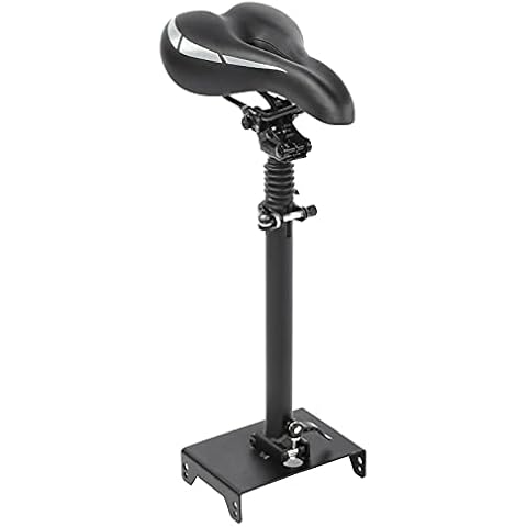 XHIKOWAT Electric Scooter Height Adjustable Saddle ABS Material Comfortable Two Ways Shock Absorption Design for NINEBOT G30 Cover