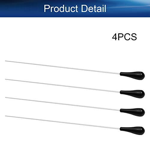 Image of Othmro 4Pcs Hollow Teachers Pointer Teaching Pointer Stick for Classroom, Metal Handheld Presenter Pointer Length 15.35 inch, Handheld Presenter Whiteboard Pointer for Teachers /Guides /Coach (Black)