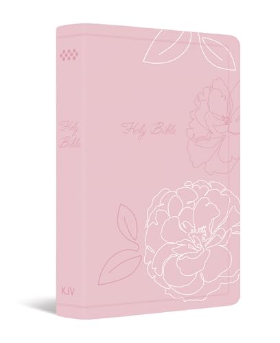 KJV Holy Bible: Deluxe Gift Bible - Pink Flowers: King