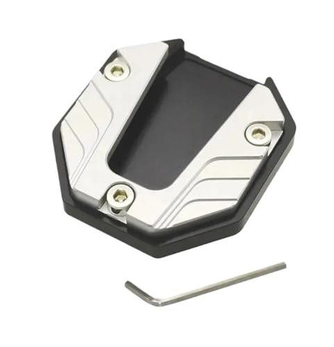 Extension béquille latérale moto alliage aluminium pour éviter les chutes