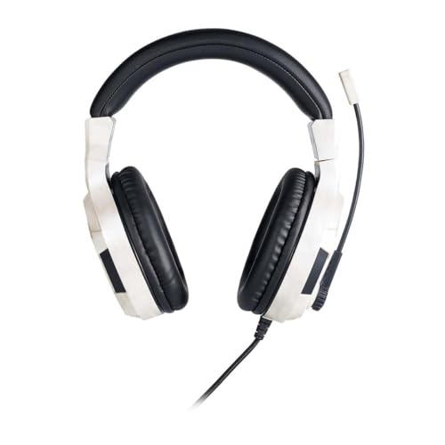 Image of Bigben Sony Official Licensed Stereo Wired Over Ear Headset- White (PS4, PC, Smartphones and Tablets)