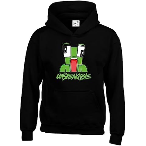 Snapit Inspired UNSPEAK-ABLE Youth Kids Gaming Unisex Top Hooded Hoodies Cover