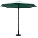 Giantex 30lbs Patio Market Umbrella Base, Heavy Duty Outdoor Stand, Cast Iron Umbrella Holder for Garden Beach, Classic Round Umbrella Standing Deck Porch