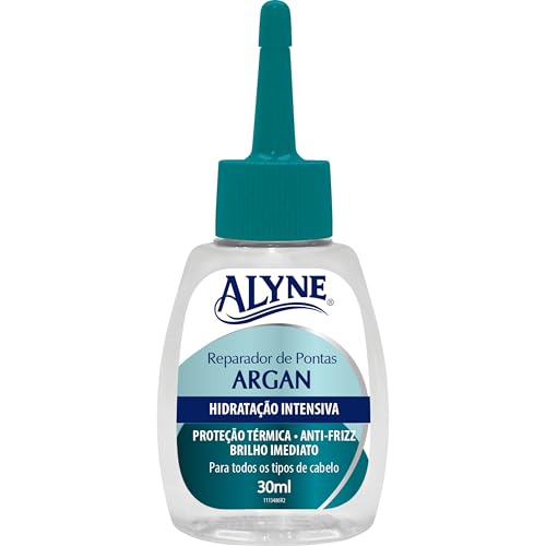 Alyne, Reparador de Pontas, Hidratação Intensiva, 30 ml, Verde