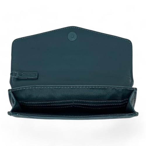 Steve Madden Women's Bflips Card Wallet with Removable Strap (Emerald)3