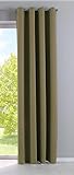 La cortina opaca "NewYork" es ideal gracias a su calidad extremadamente opaca (aprox. 230 gr/m2) ideal para oscurecer habitaciones. Así, como protección solar y contra la luz también permite un sueño reparador durante el día y protege de miradas no deseadas.