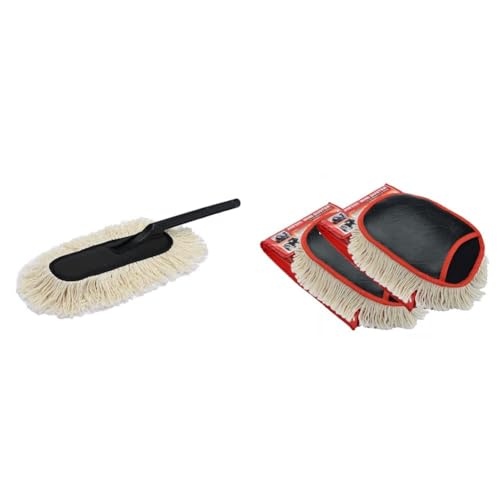 JOPASU Microfiber Exterior Car Duster + 2 Mini Interior Car Dusters