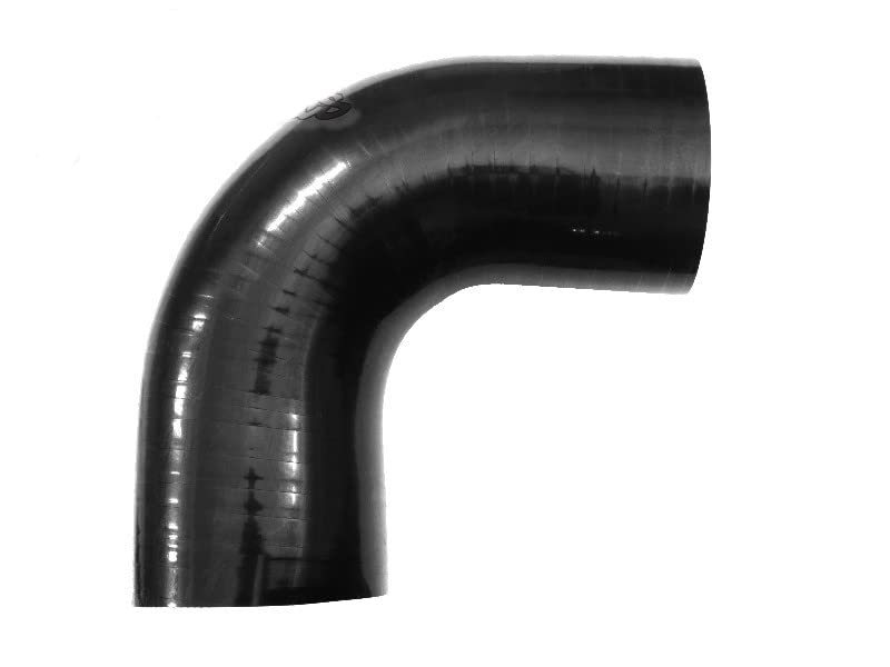 Tuyau Silicone 90° Pour Voiture - Diamètre 35-45mm, Longueur 90mm, Résiste à -60°C à 300°C