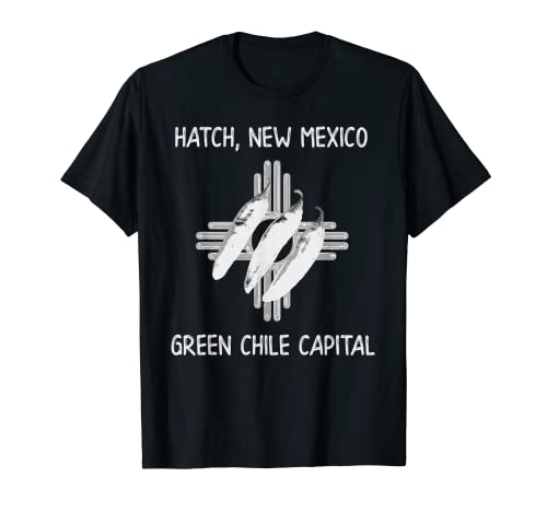 Camiseta Hatch New Mexico Verde Chile Capital Zia Camiseta