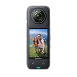 Insta360 X4 Standard Bundle - Waterproof 8K 360 Action Camera, 4K Wide Angle Video, Invisible Selfie Stick Effect, Removable Lens Protector, 135 Minutes Battery Life, AI Editing