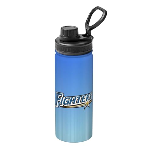 北海道日本ハムファイターズ 水筒 スポーツボトル 真空断熱 保温 保冷 二重断熱構造 ステンレス スポーツドリンク対応 直飲み 漏れない 大人 子供 男女兼用 530ml