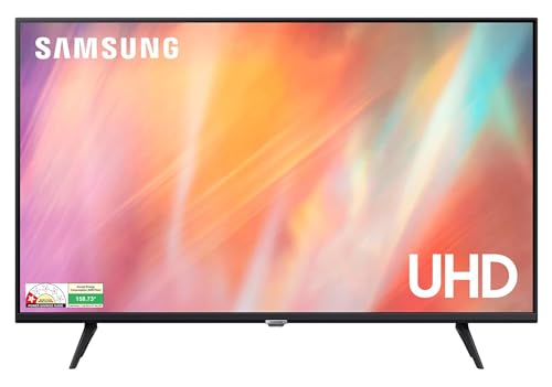 Image of Samsung 108 cm (43 Inches) 4K Ultra HD Smart LED TV (UA43AU7600KXXL, Black)