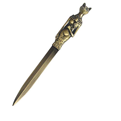 Ry Display Metal Ancient Egyptian Totem Letter Opener Creative Office Gift For Historian Or Archaeologist (（Bronze） Anubis) #TOP1