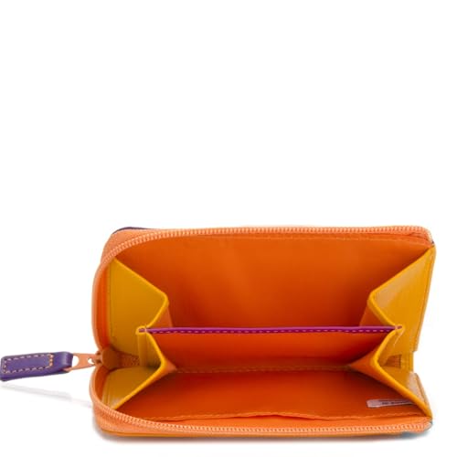 mywalit Small Zip Leather Purse | 3 Card Slots | ID Window & Coin Pocket | Copacabana | Stylish & Compact Accessory for Men & Women | Perfect for Everyday Use2